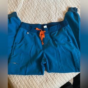 Figs - Zamora Jogger Scrub Pants - Alps Blue